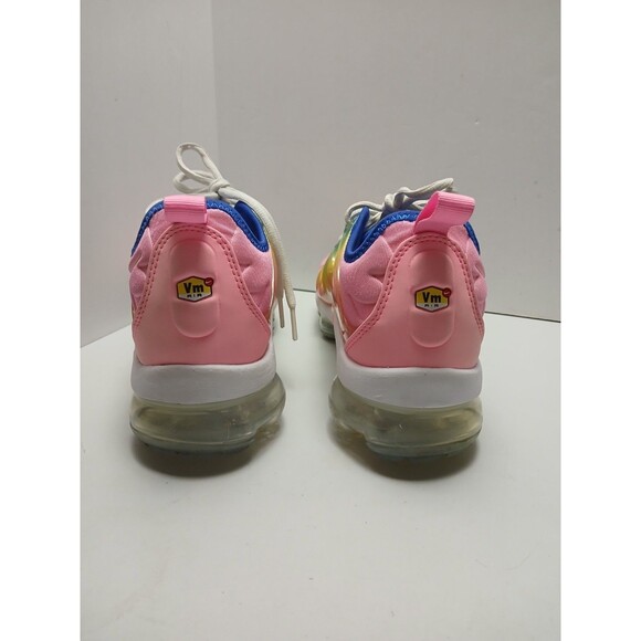 Nike AIR VAPORMAX PLUS Women's "Cotton Candy Rainbow" Shoes | Size 8 - Picture 6 of 8